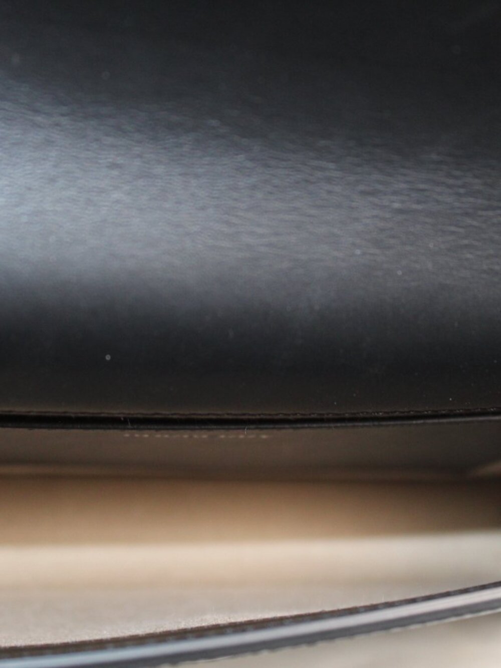 Burberry Grained Leather Black Crossbody Shoulder Bag 2 Way Strap Black Snap Zip - Picture 11 of 15